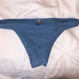 Blue aerie swim set- high neck top and bottoms!